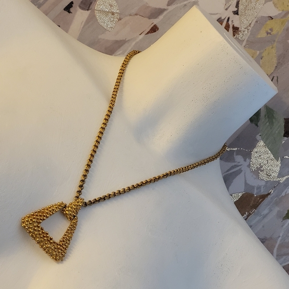 Sarah Coventry Golden Sunset Vintage 70s Gold-tone Necklace - Picture 13 of 16